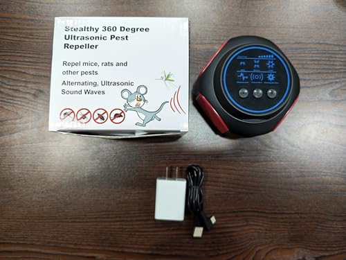 Repelente de plagas ultrasónico para interiores, trampas para ratones para el hogar, dispositivo ultrasónico repelente de roedores, repelente de ratones, control de plagas ultrasónico para ratones