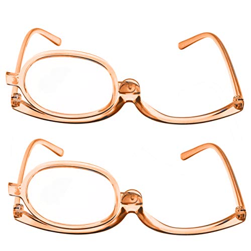 2 Pack Magnifying Makeup Glasses Eye Make Up Womens Cosmetic Reading Glasses Spectacles