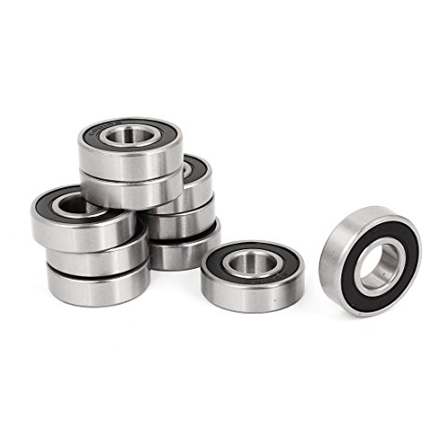 Rodamiento 6001RS para reparación de herramientas y motores 12x28x8mm 10 uds