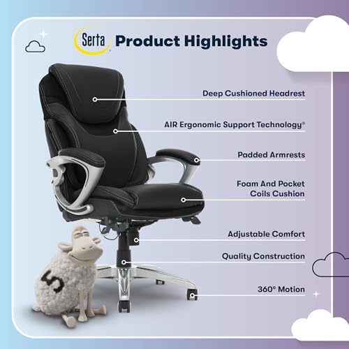 serta desk chair