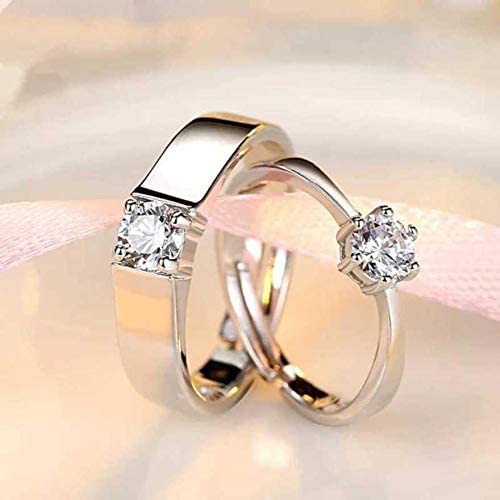 Image of Handicraft Kottage Luca Adjustable Couple Band, Promise Rings for Lovers | Gift for Men and Women
