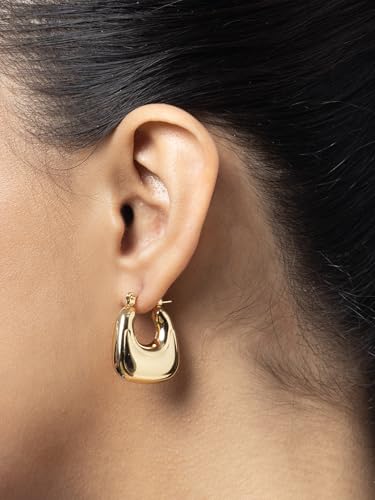 Image of Scintillare by Sukkhi Excellent Stainless Steel Round Hoop Earring Jewellery for Women & Girls|Anti Tarnish Jewellery|Gifts for Wife Girlfriend Mother Sister