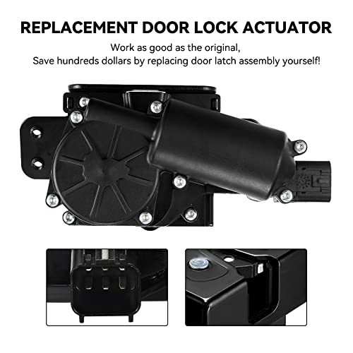 Image of SYERAL 931-107 Tailgate Liftgate Trunk Latch Lock Actuator Motor 13501872 13581405 Compatible with Chevy Suburban Tahoe Traverse, Compatible with Cadillac Escalade GMC Acadia Yukon Terrain 2007-2017