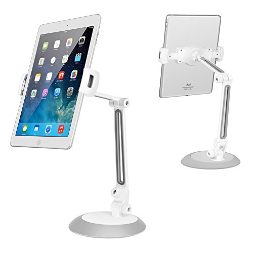 Mebber Support réglable à 360 degrés pour tablettes iPad, iPhone, Samsung et Autres Smartphones pour Bureau, lit, Cuisine