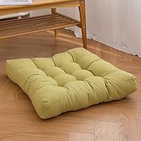 Amazon.co.jp: クッション ワインレッド 座布団 厚い 55*55cm 円