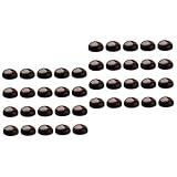 NUOBESTY 40 Piezas Piedras De Ojo De Tigre Semi Juegos De Muñecas Lápiz De Esteatita Piedras De Palma y Cristales Cabujones Para Hacer Joyas Cabujones De Ojos Rosario Cuentas Dispersas Piso