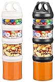 Vorratsdosen mal anders...die Pandadosen Langlebiges Material...Die Pandadosen sind BPA freie, transparente, leicht zu reinigende und umweltfreundliche Vorratsdosen. Sie sind gefrierschrank-, mikrowellen-, und spülmaschinenfest.