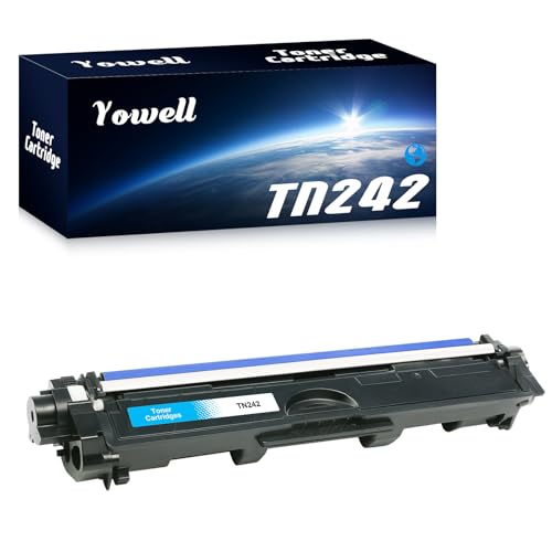 Yowell 1x TN242 Cyan Toner