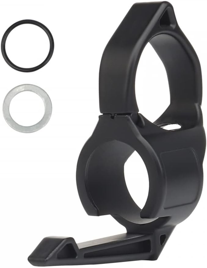 Tactical Flashlight Ring, Portable Flashlight Holder with Pocket Clip for Multiple 1