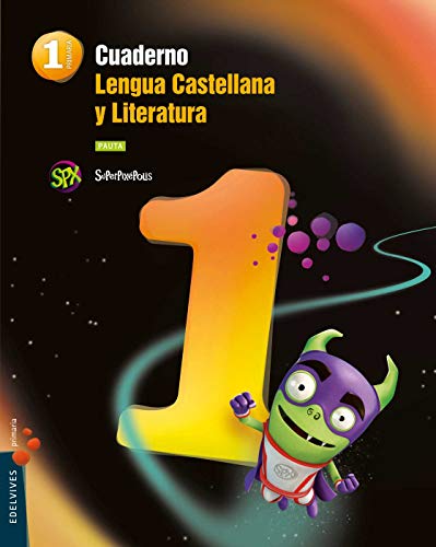 Portada de Cuaderno 1 de Lengua Castellana y L. 1º Primaria