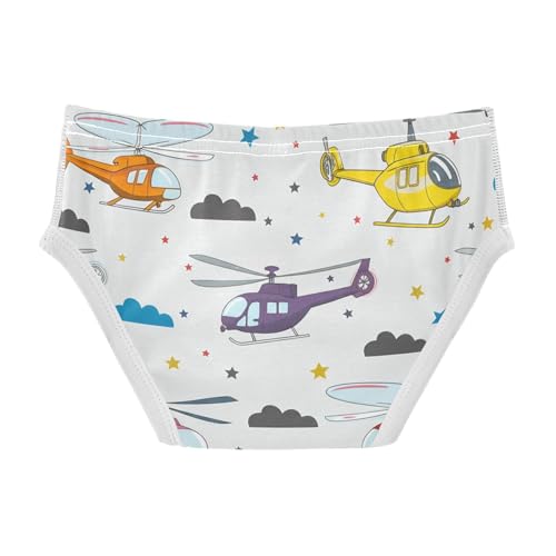 Colorful Helicopters Toddler Boy's Underwear 2T 202c12122