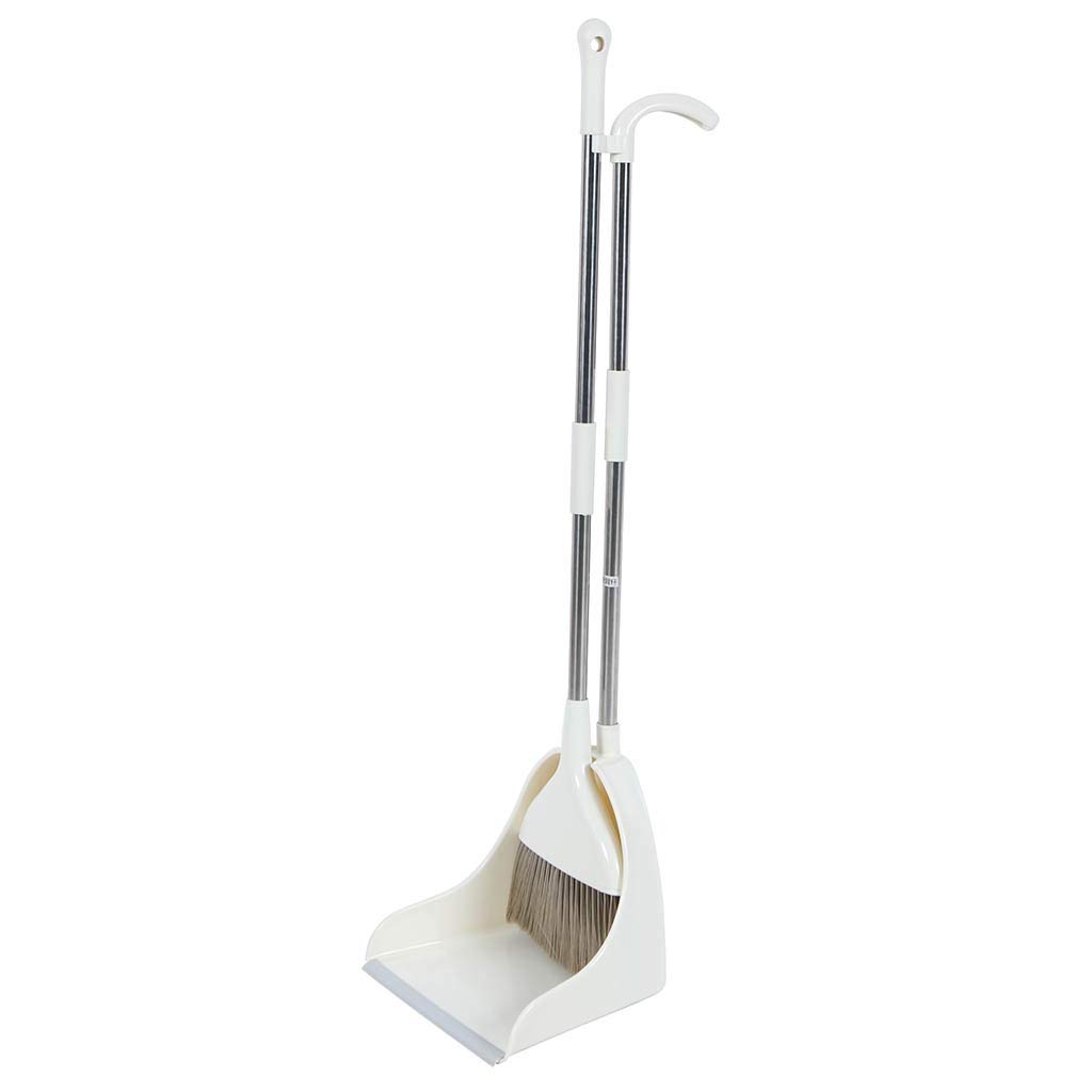 Ensemble de pelle à poussière et brosse NLIAN robuste intérieur extérieur