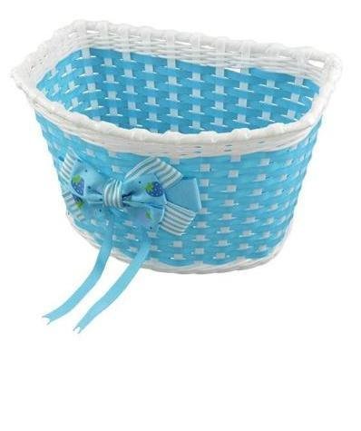 RMS Panier pour bébé en plastique bleu (Paniers Cycle)/Plastic Basket for Little Girl Blue Color (Bike basket)
