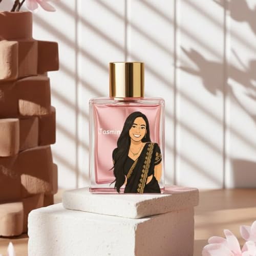 Image of Perfumes (Senorita Eau De Parfum 100ml | Premium Bella Vita EDP for Women | Long Lasting Floral Fruity Fragrance with Yuzu & Pomegranate | Personalized Name & Cartoon Art Bottle)