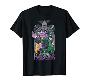 Sesame Street Psychedelic Count Forever Counting T-Shirt, Schwarz, S, Unisex-Erwachsene
