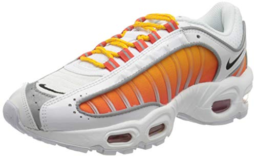 Nike Womens Air Max Tailwind IV NRG Running Trainers CK4122 Sneakers Shoes (UK 6 US 8.5 EU 40, White Black University Gold 100)