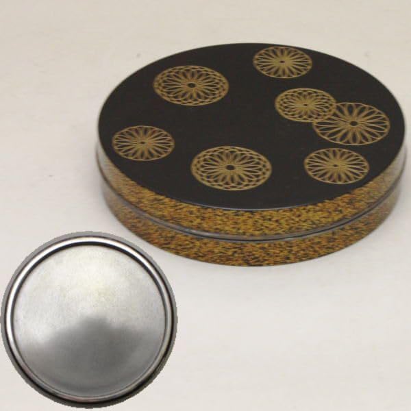 茶道具 而妙斎宗左 好 不審庵 自画 ツボツボ香合 共箱 M R8313 保管品