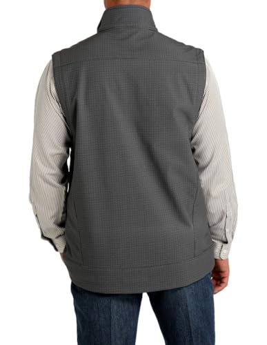 Cinch Men's Conceal Carry Grey Bonded Vest3