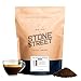 KNEE BUCKLING ESPRESSO High Caffeine | Fine Grind Coffee | 1 LB Bag | Extra Strong | Medium Dark Roast | Bold & Balanced Intense Flavor | Ground Fresh