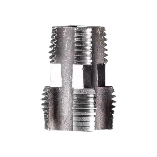 Rohrgewindewerkzeug - 2/1 Zoll & 4/3 Zoll Innengewindehersteller, wiederverwendbares Threader -Werkzeughandbuch Sanitärreparaturzubehör für Haushaltsstreitigkeiten aus großartigen Materialien