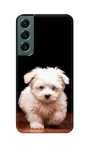 Image of PRINTFIDAA� Printed Hard Back Cover Case for Samsung Galaxy S22 5G Back Cover (Puppy Dog) -2808