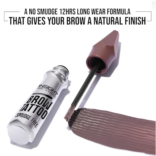 Image of INSIGHT Brow Tattoo - Grey|Natural Finsh|Long Lasting|Smudge Free|Transferproof|Sculpts & Defines-5 g (Pack of 3)