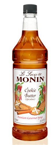 Monin Jarabe de mantequilla de galletas para mascotas