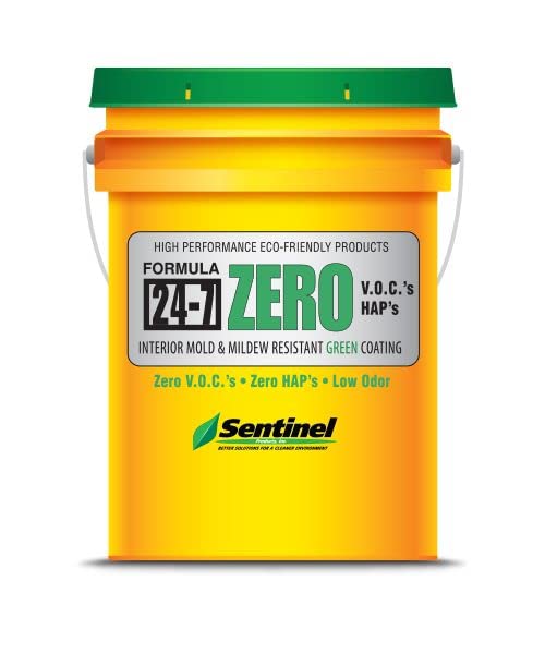 Sentinel 24-7 Zero Interior Mold & Mildew Resistant Coating (5 Gallons, Clear) 24-7ZERO 0