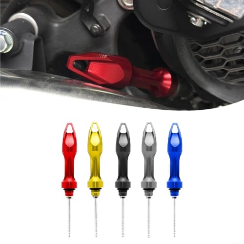Varilla de medición de aceite para motocicleta PCX ADV azul CNC 5