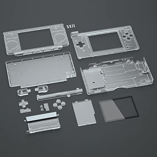 Image of eXtremeRate Replacement Full Housing Shell for Nintendo DS Lite, Custom Handheld Console Case Cover with Buttons, Screen Lens for Nintendo DS Lite NDSL - Console NOT Included