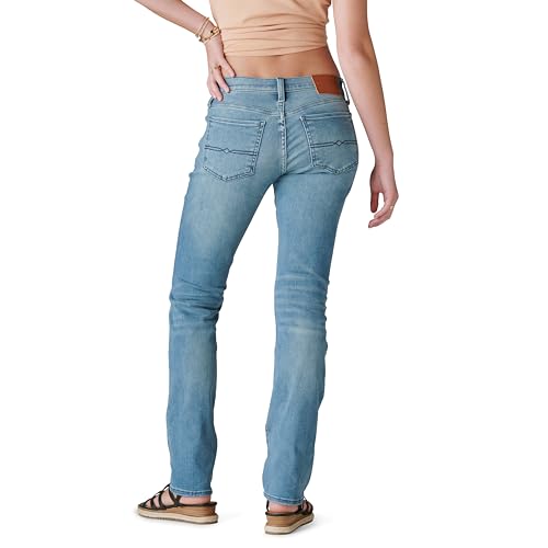 Lucky Brand Women's Mid Rise Sweet Straight