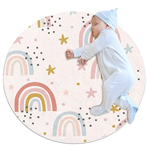 Tapis de sol arc-en-ciel pour une entrée de cuisine accueillante - 2