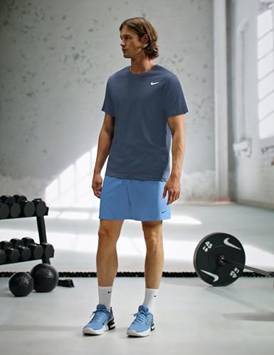 Image of Nike Men's Form Dri-FIT 7 inch Workout Shorts; Unlined Training Shorts