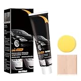Auto Kratzer Entferner,2025 Autolack Reparatur Polieren Paste,Tiefen Kratzer Reparatur Creme Car Scratch Remover Repair Set Kratzerentferner Autopolitur Mit Nanotüchern und Schwämmen (1PCS)