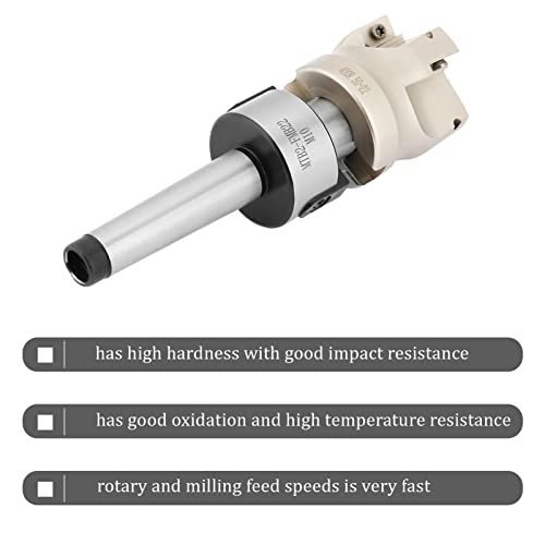 Image of End Mill Set, End Mill Cutter,with Face Mill Holder, Wrench,Carbide Inserts,for Machining