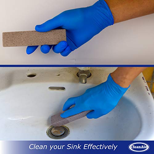 CleanAid Wonderstone - Puimstenen toiletreiniger - Schoonmaaksteen, kalksteenverwijderaar voor badkamer, toilet, douche⦠- Image 4