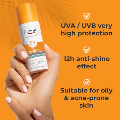 Image of Eucerin Oil Control Dry Touch Sun Gel-Cream SPF50+