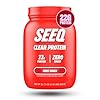 SEEQ Clear Protein Powder - Fruit Punch - 22 Servings - 22g Clear Whey Protein Isolate - Zero Sugar - 0g Lactose - Allergen Friendly - GLP1 Support - Bone Health - Muscle Post Workout Recovery