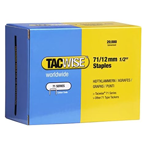 Agrafes galvanisées Tacwise 0370 Cover