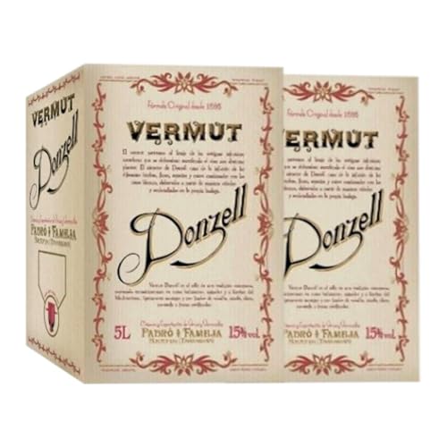 Vermut Padró Donzell Blanco Bag in Box 5 L (Caja de 2 Bag in Box de 5 L)