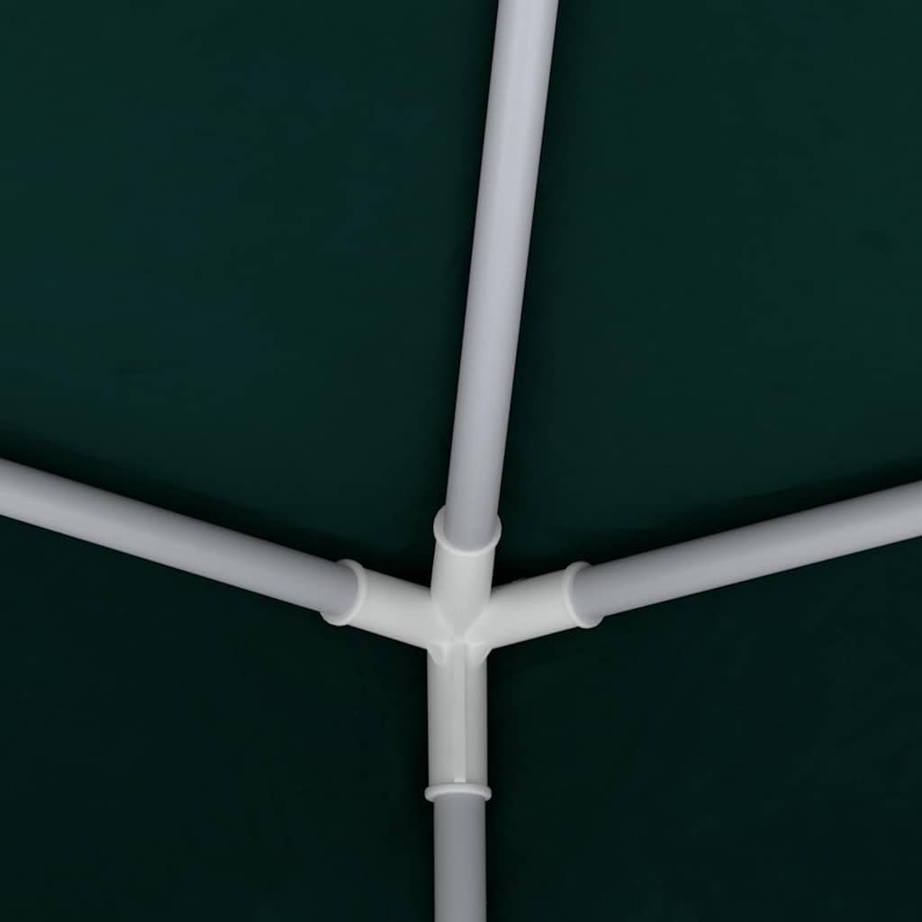 Gazebo da Giardino 2x2 m Verde con Pareti Laterali per Feste | Padiglione da esterno con finestre e porta con zip, ideale per eventi in cortile, campeggio e barbecue.