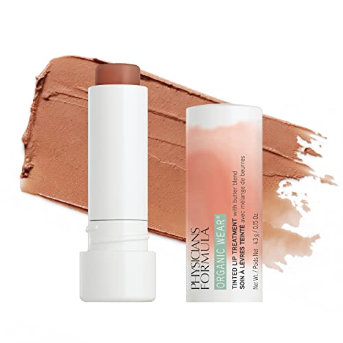 Physicians Formula Organic Wear All Natural Tinted Lip Treatment Gingersnap | Dermatologist Tested, Clinicially Tested #TOP14