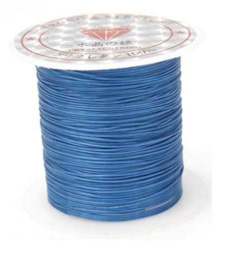 393 Forte cavo di perline di cristallo flessibile 1mm per bracciali filo elasticizzato filo collana di gioielli fai da te che fa la linea di corda-393 pollici Colore 14