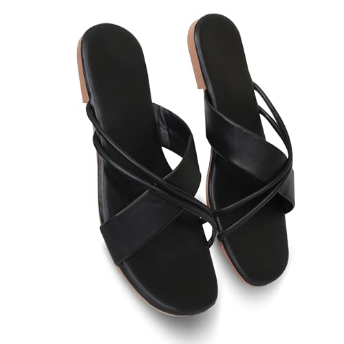 Image of Women's Lightweight Flip Flops | Comfortable Daily Wear Chappals | Soft Insole Slip-On Slippers for Girls & Women