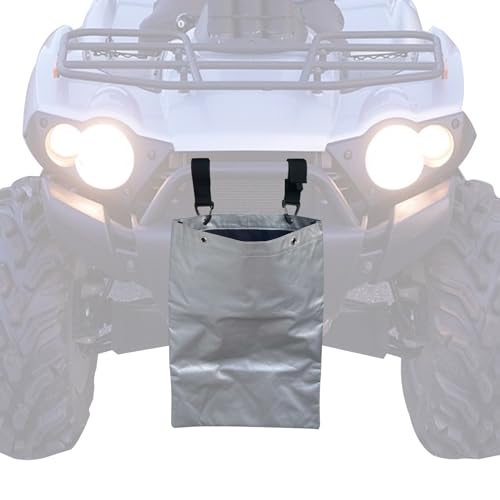 Image of UTV Trash Bag Heavy Duty Trash Sack Universal fits UTV ATV Golf Cart Off-Road Marine, Silver