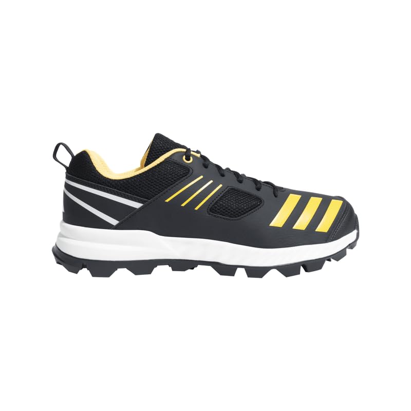 adidas Men Crihase 23 Cricket Shoe CBLACK/SPARK/LBONE - Image 1