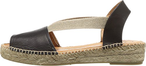 Image of Toni Pons - ETNA - Flat leather sandal with elastics