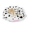 24 Inch Cow Pet Bed, Dog Bed Plush Cat Mat Fu...