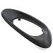 Door Handle Inside Trim Bezel Compatible with Trailblazer 2002-2009 Right Passenger Side RH Black
