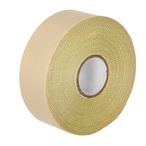 Image of SMART PACK Adhesive Teflon Tape Roll For Packaging of Sealing Machine Spare Parts | Adhesive, Heating, Heat Masking, Industrial Coated Glass Tape | 1 Roll 1 INCH X 10M